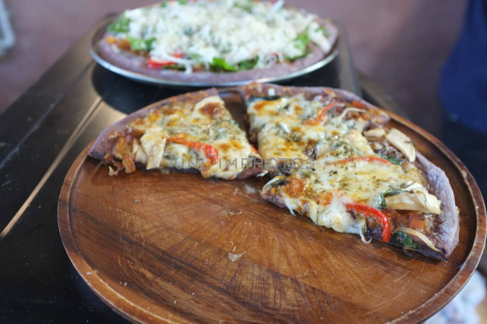 Delicious homemade  Art. The process of making cheese pizza
