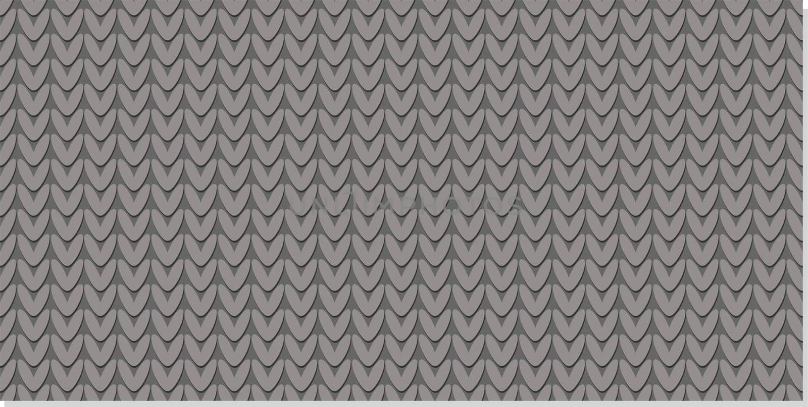 Knitted texture seamless in paper art style on soft white background. Fashion print. Seamless vector texture. Abstract background. Knit print.
