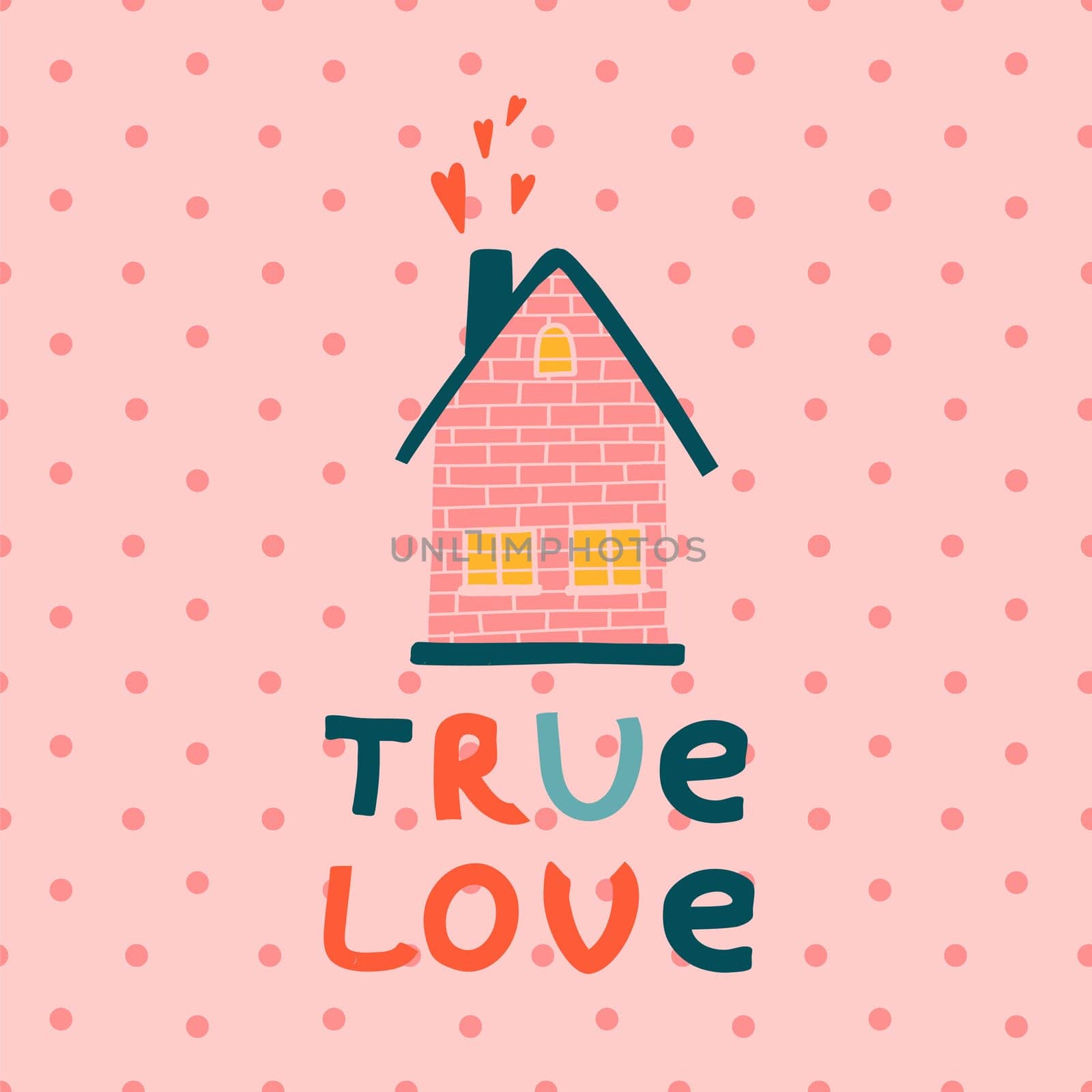 Trendy hand drawn business card with valentine. Creative vector concept. Decorative symbol. Business card icon set. Creative trendy character.