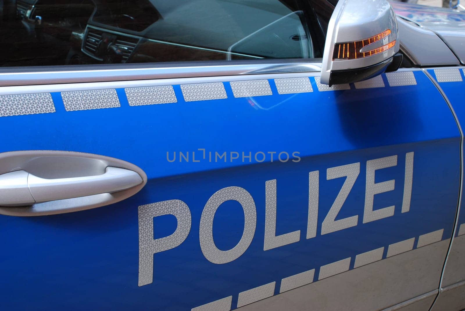 A police car in Germany.