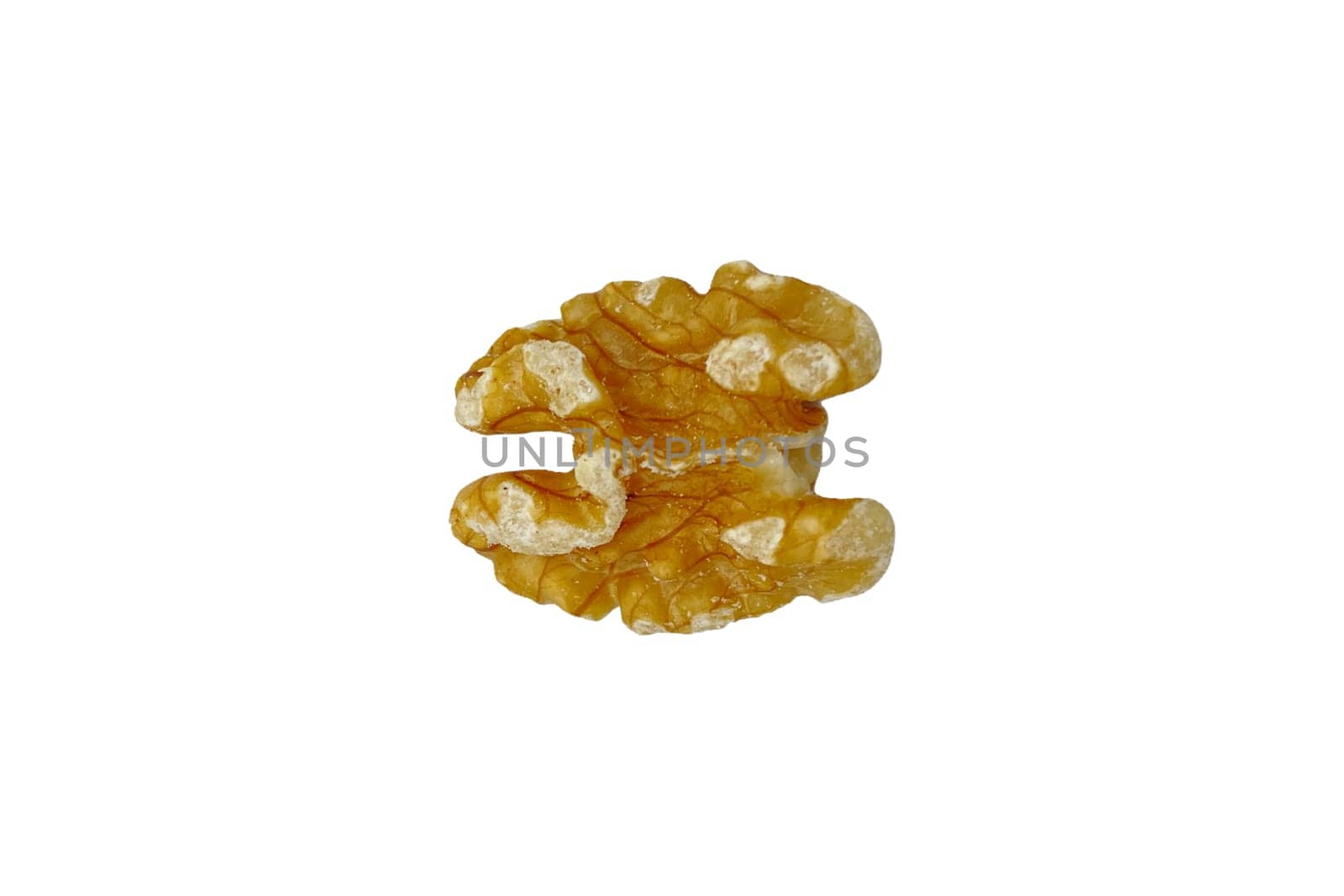 Walnuts isolated on white background