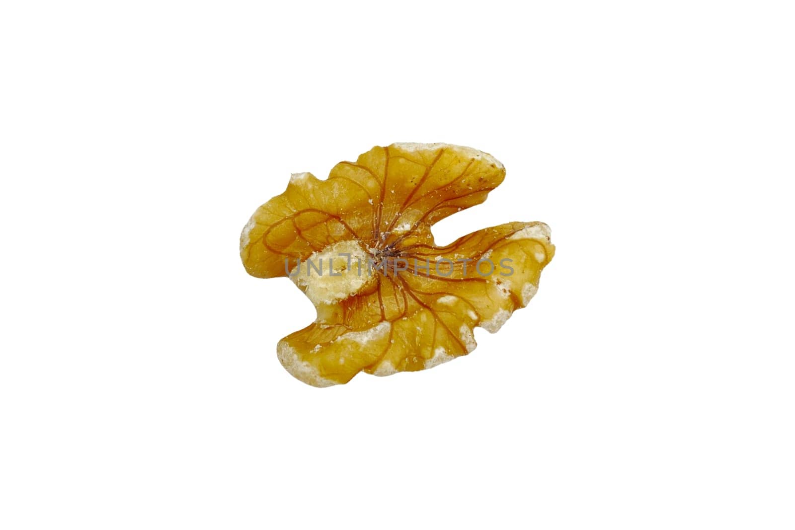 Walnuts isolated on white background