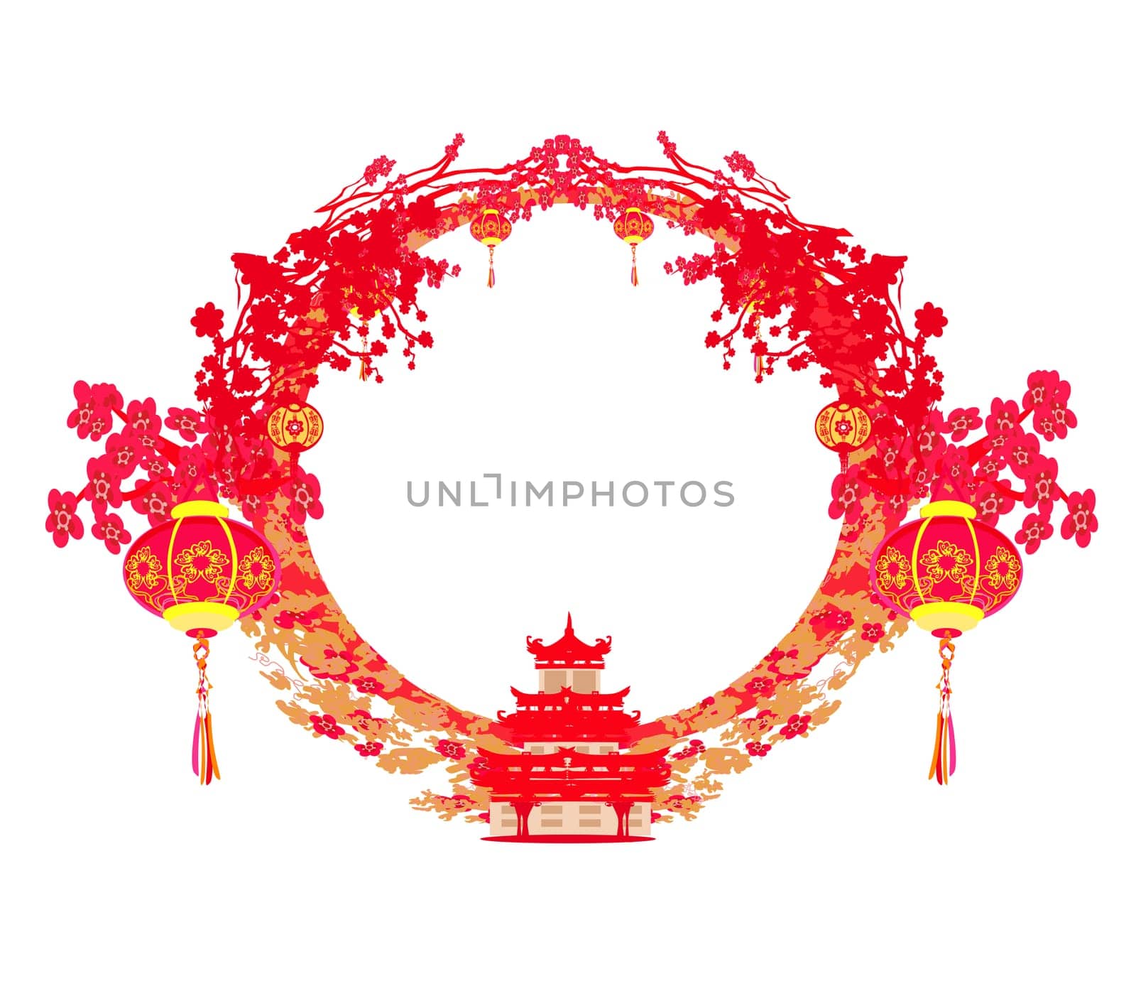 Mid-Autumn Festival for Chinese New Year - frame