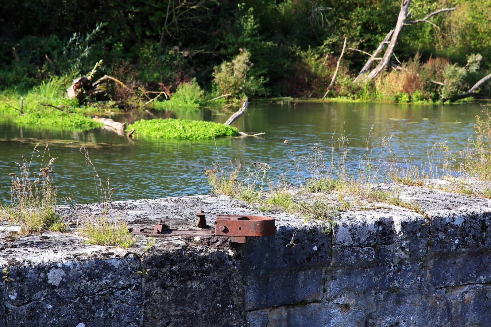 Lock 10 at the Altmühl is a sight near Riedenburg