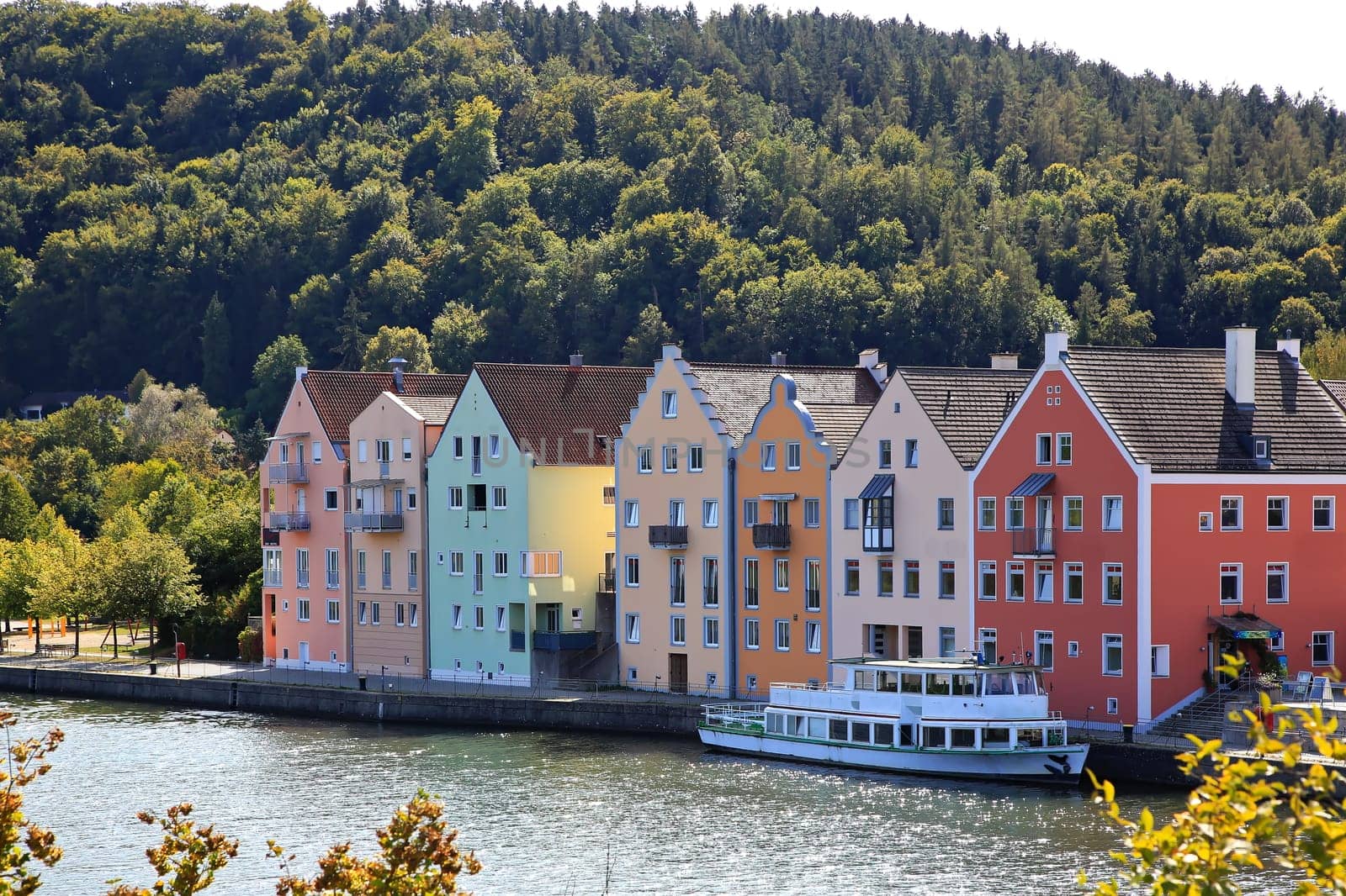 The ship landing stage is a sight of Riedenburg