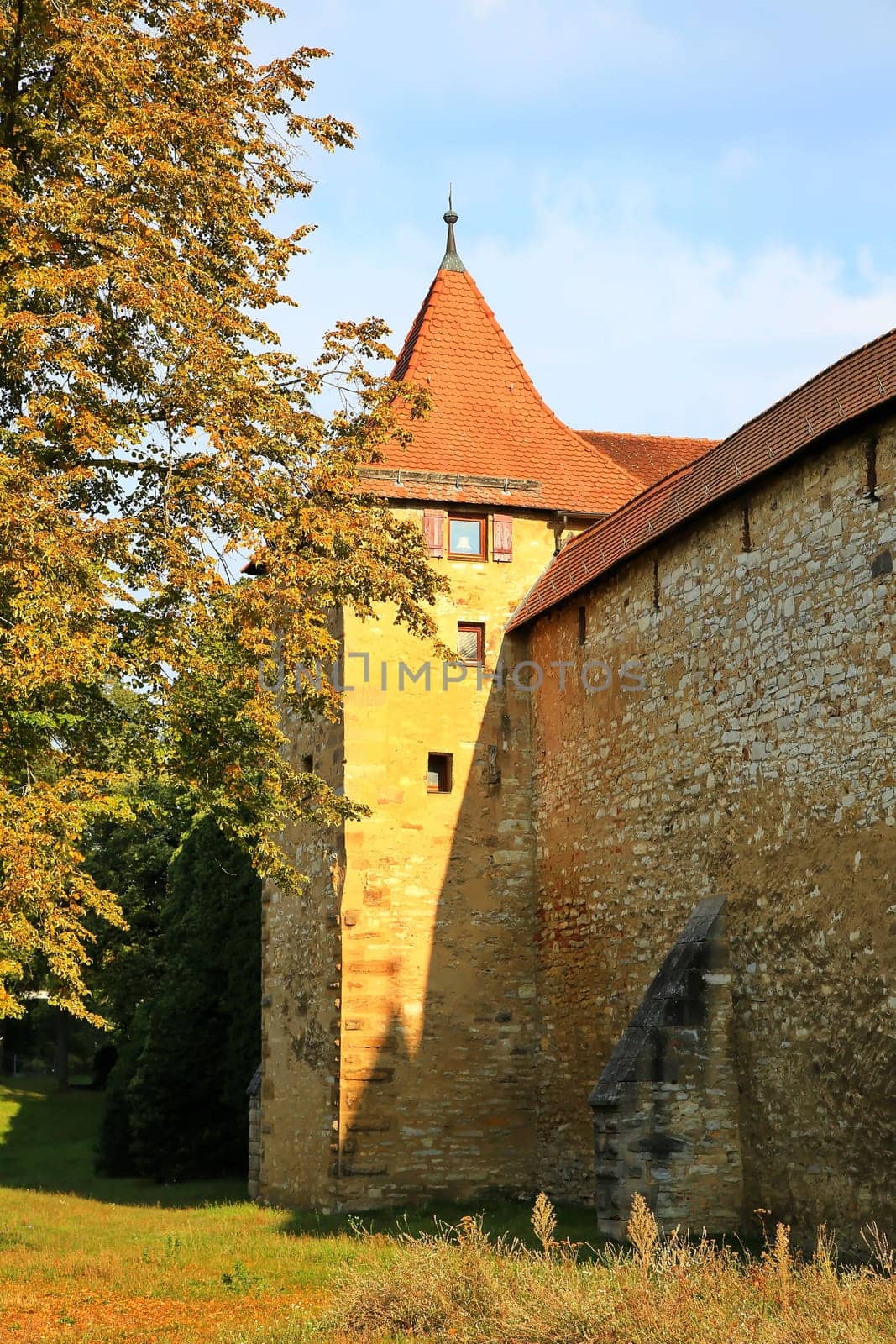 The trench wall is a sight of Weißenburg