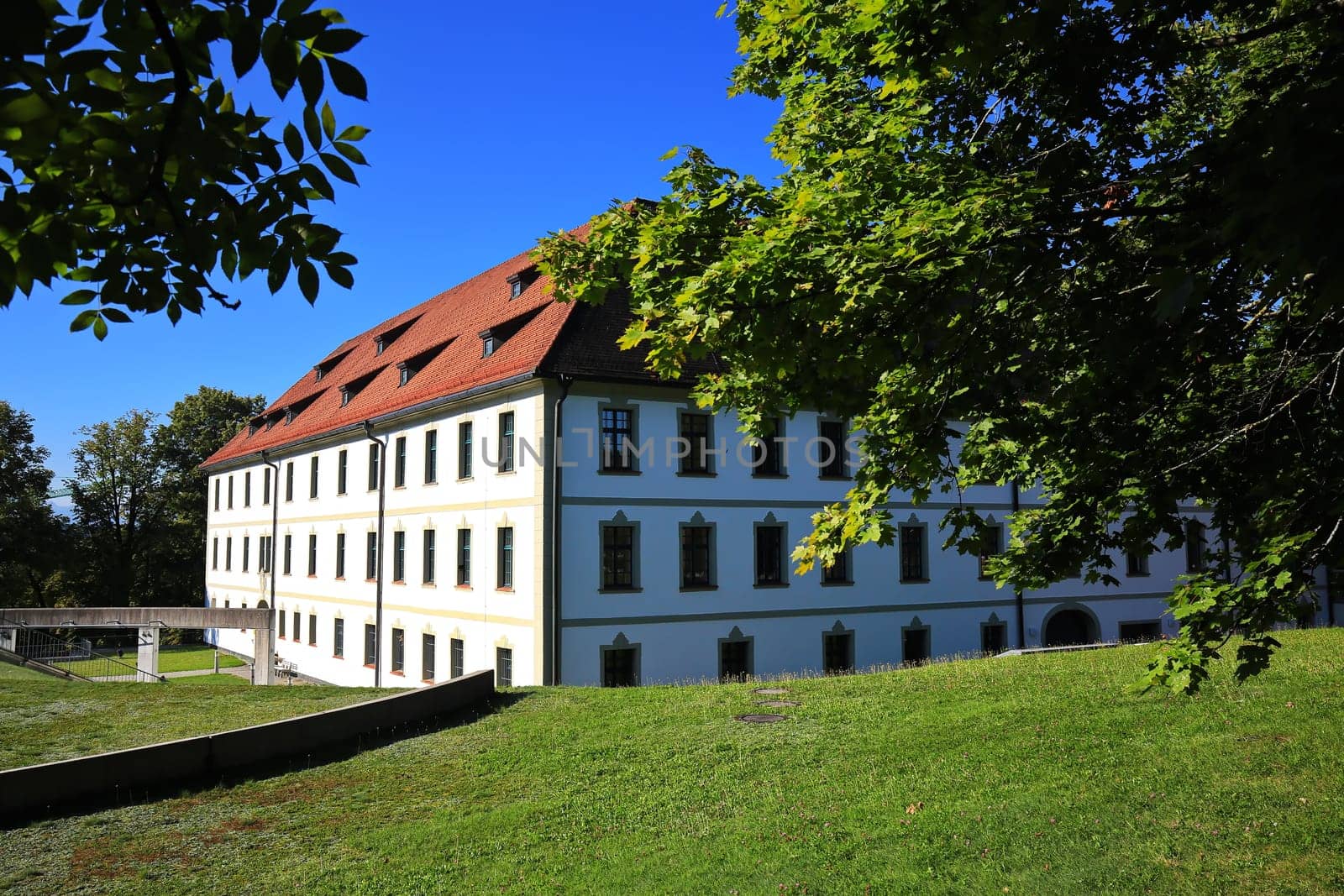 The castle is a sight of the town of Marktoberdorf