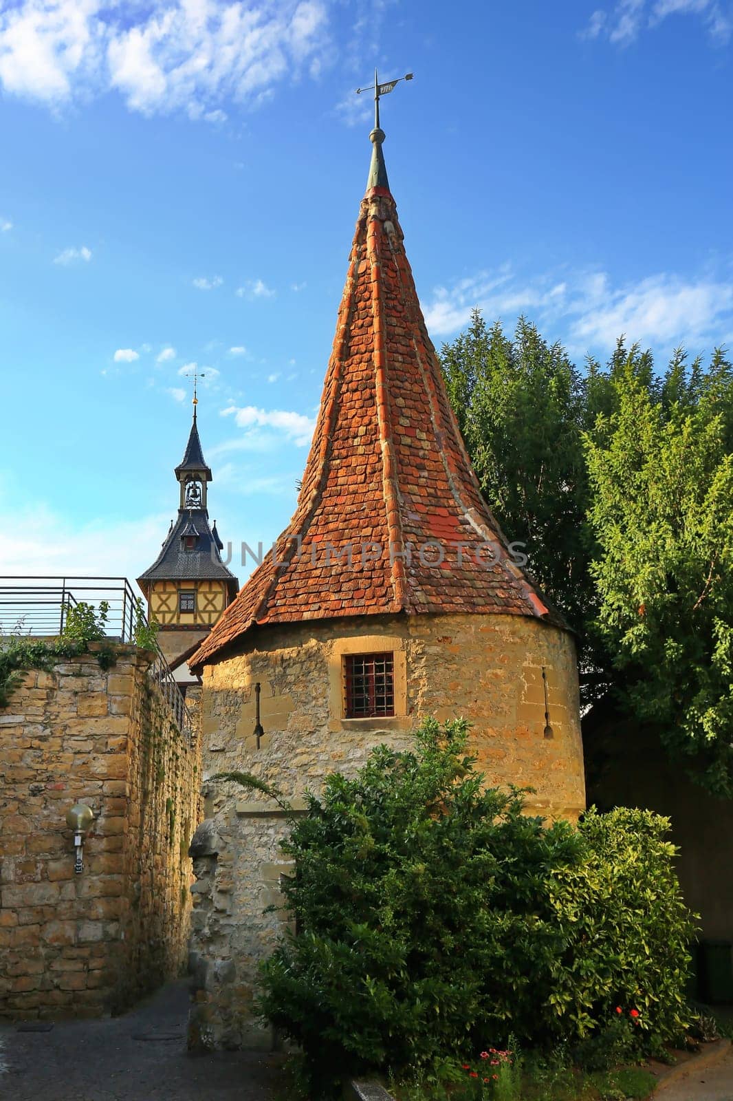 The citizen tower is a sight of the city of Marbach am Neckar