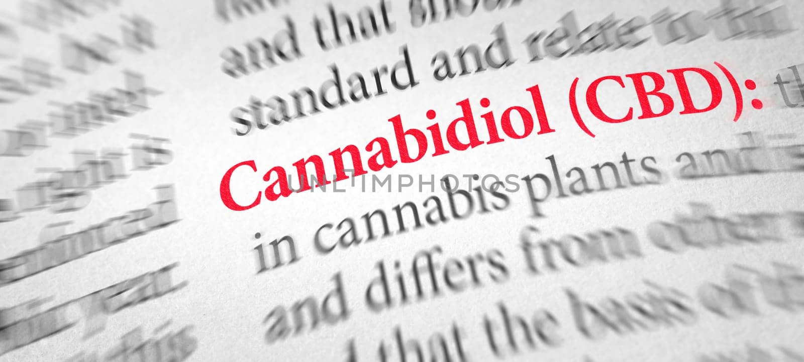 Definition of the word CBD in a dictionary