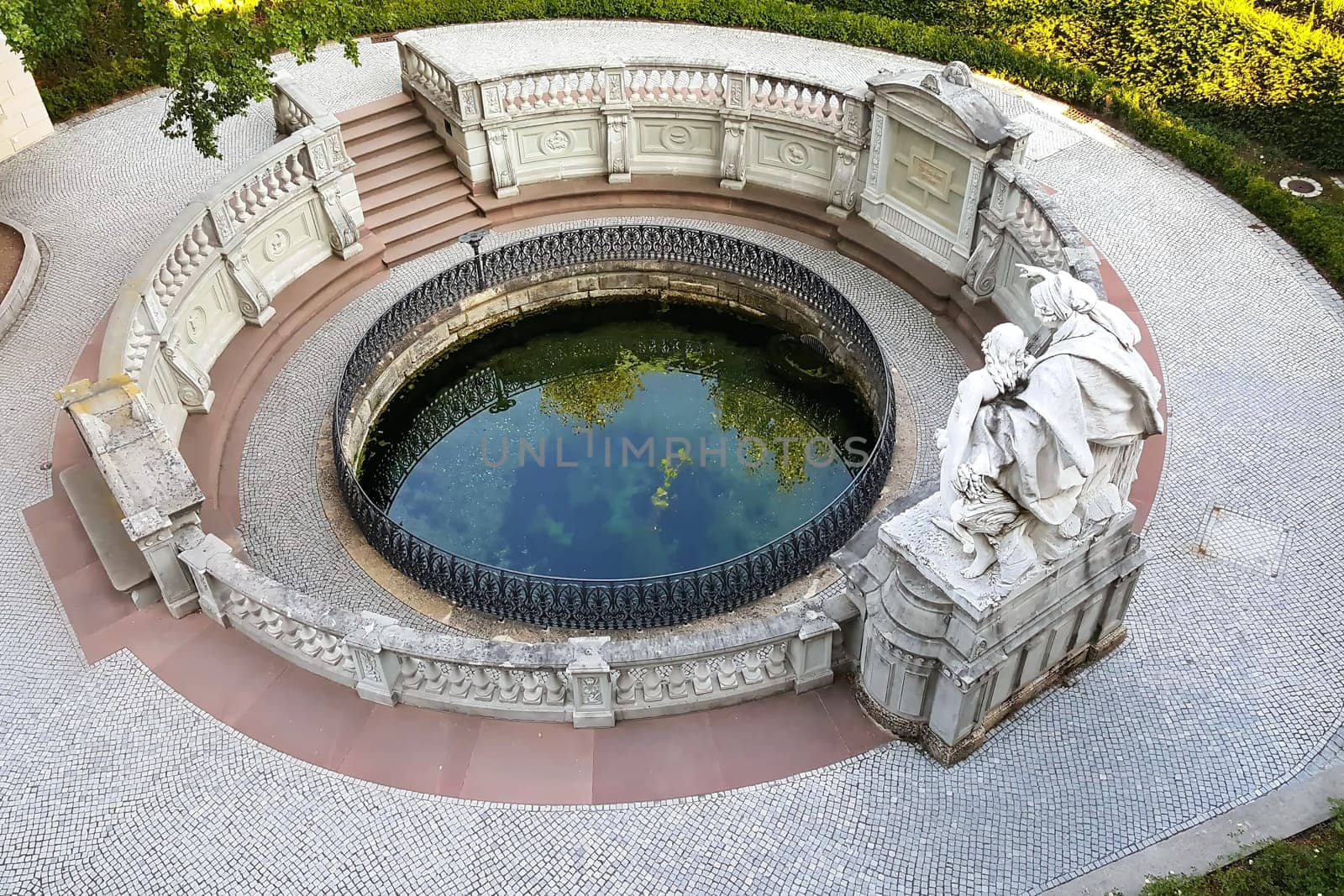 The source of the Danube is a sight of the city of Donaueschingen