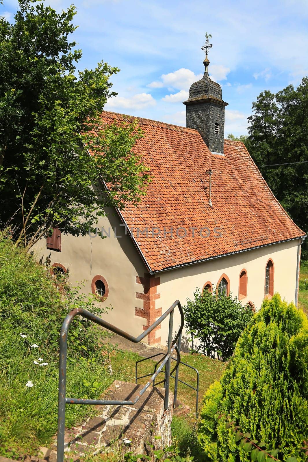 The Amorsbrunn Chapel is a sight of the town of Amorbach in Lower Franconia
