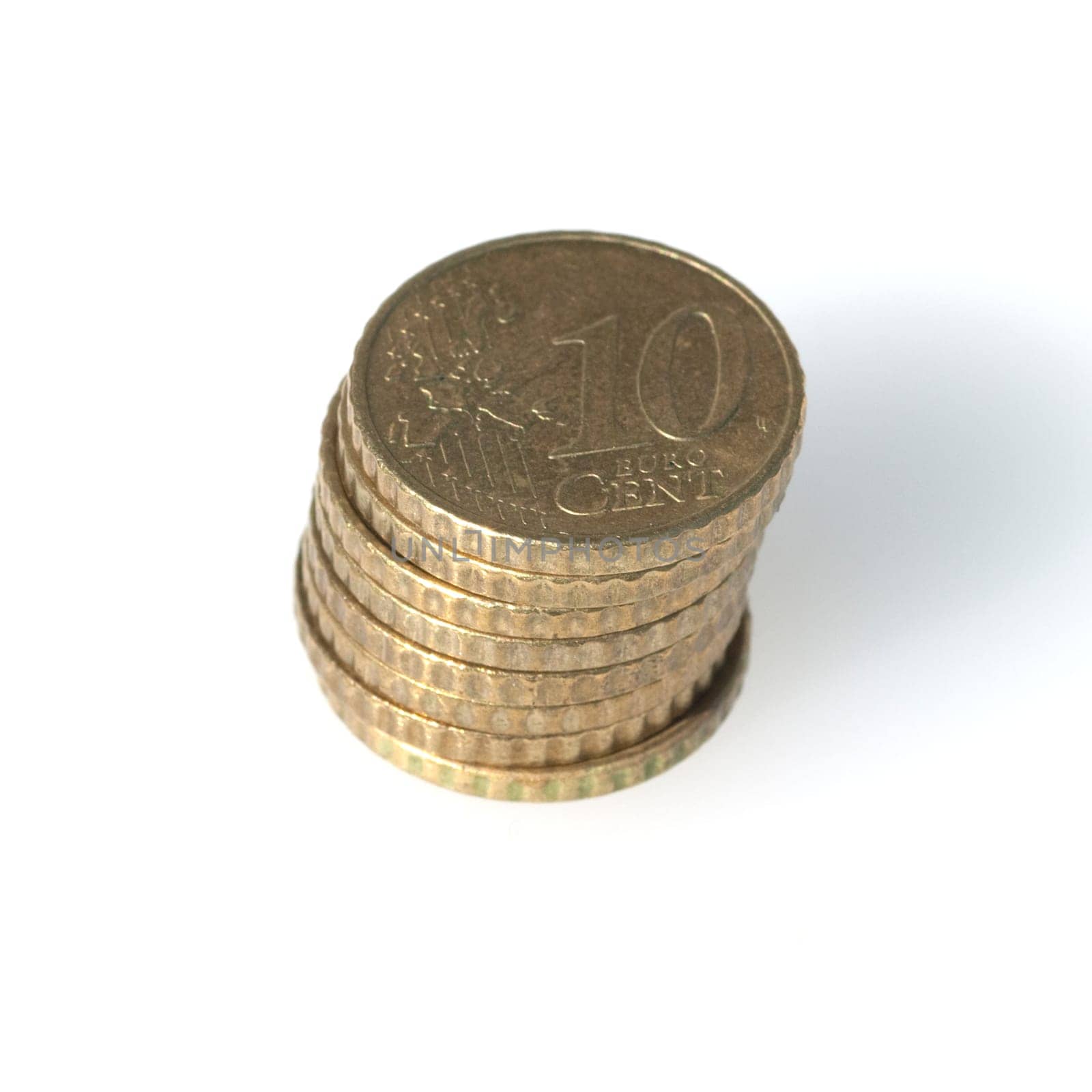 Euromuenzen, zehn cent