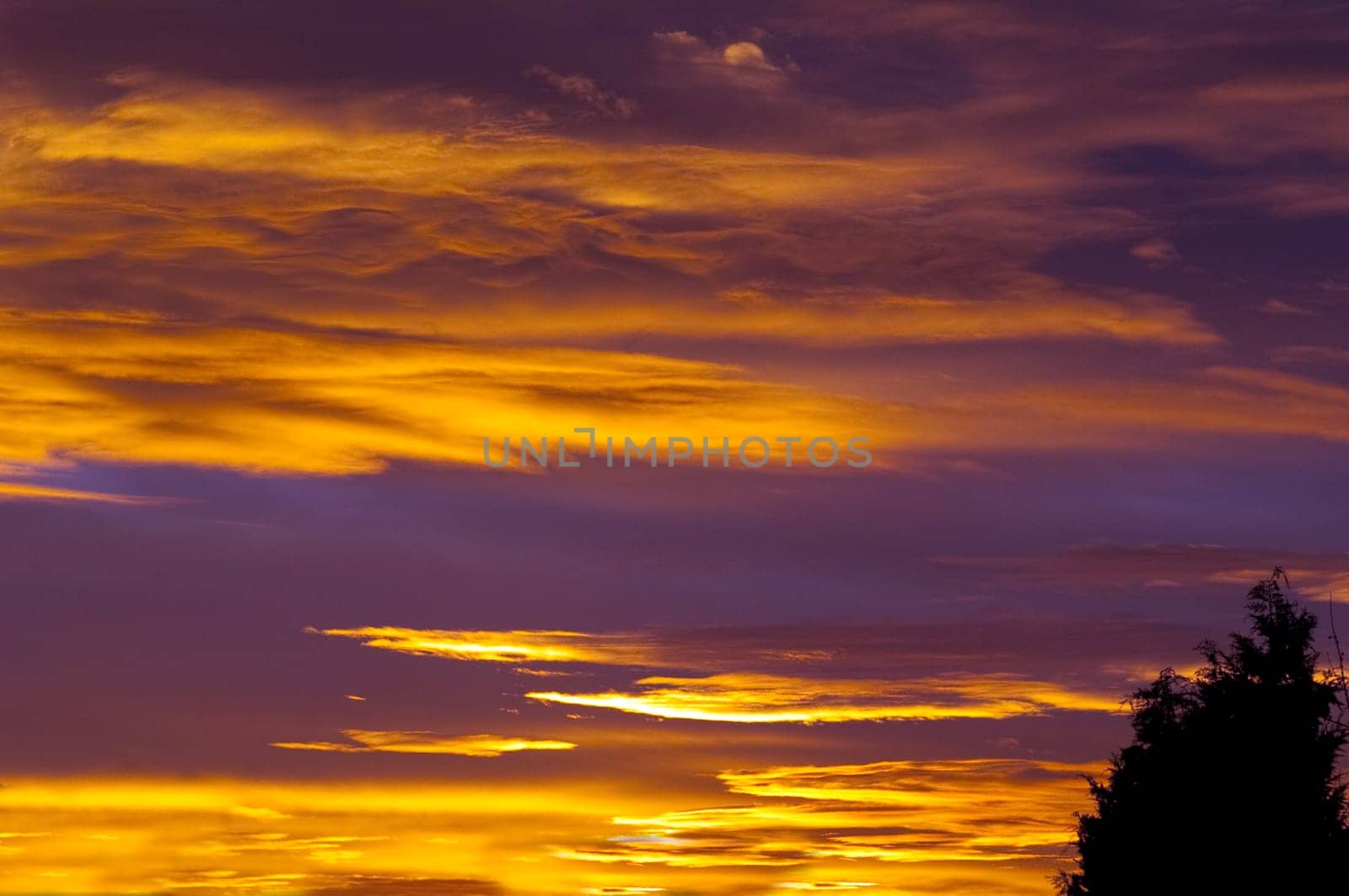Sonnenuntergang, Abendrot