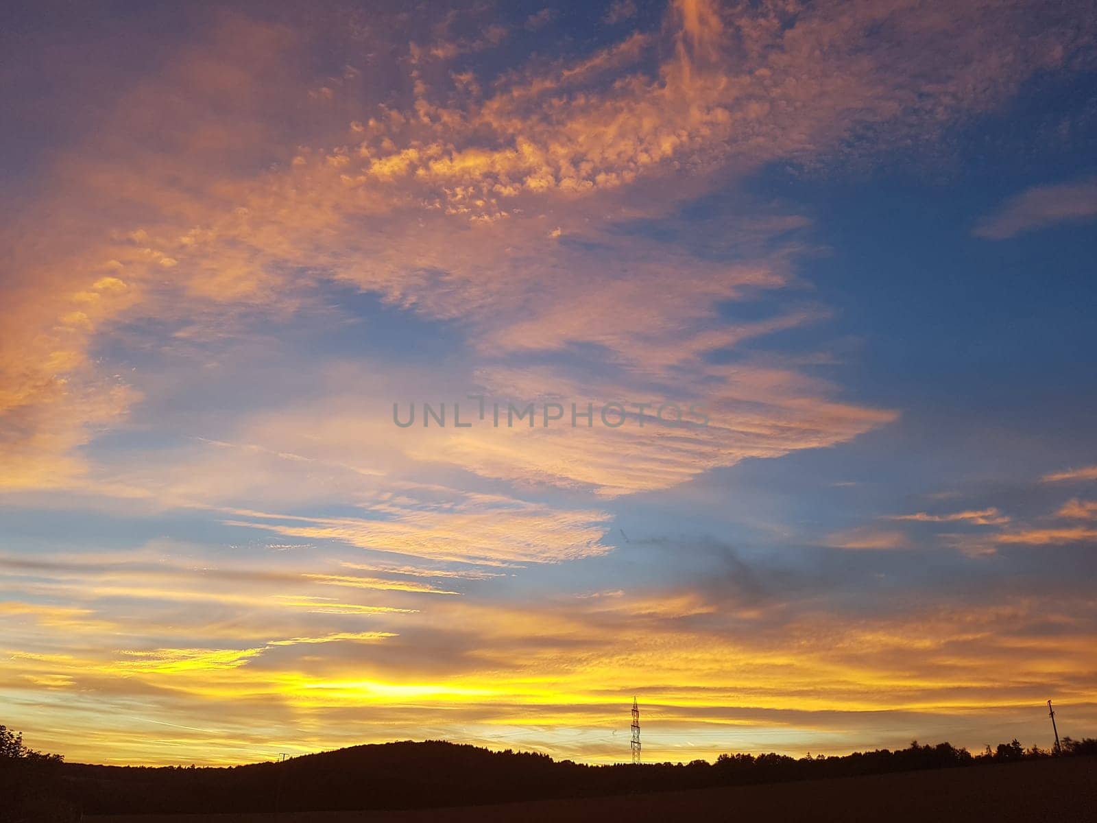 Abendstimmung  Taunus
