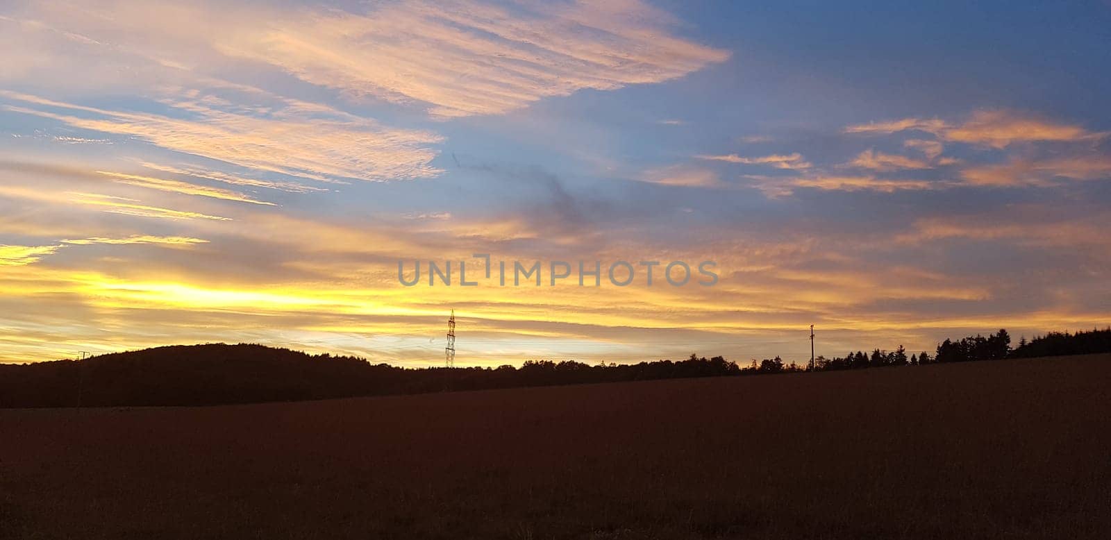 Abendstimmung  Taunus