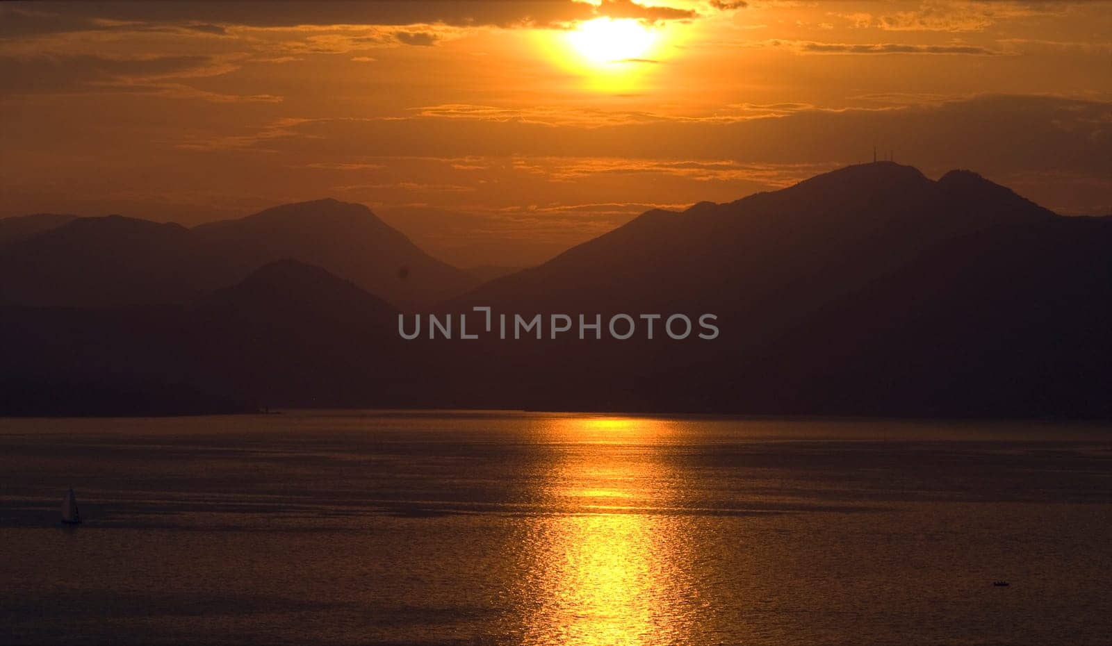Sonnenuntergang, Abendstimmung, Gardasee