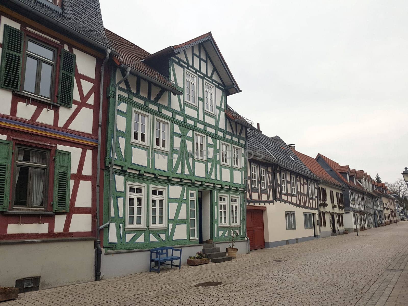 Fachwerkhaeuser, Altstadt, Idstein, Weiherwiese