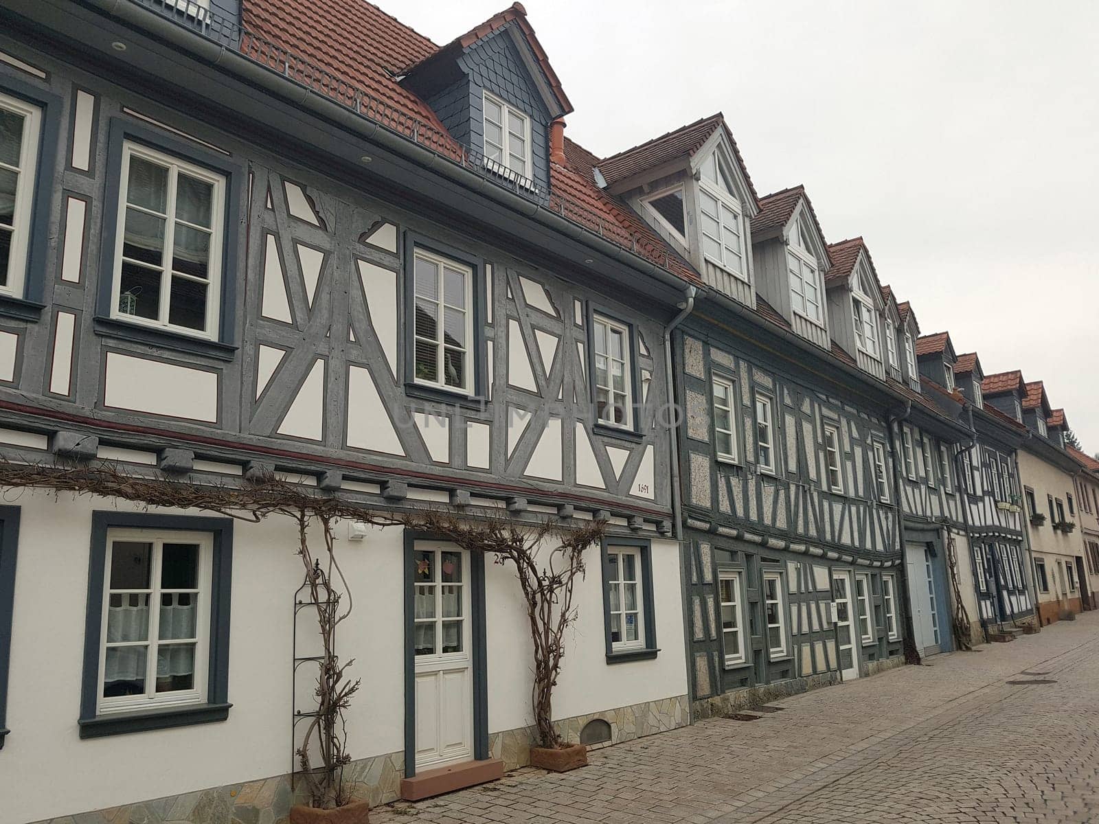 Fachwerkhaeuser, Altstadt, Idstein, Weiherwiese