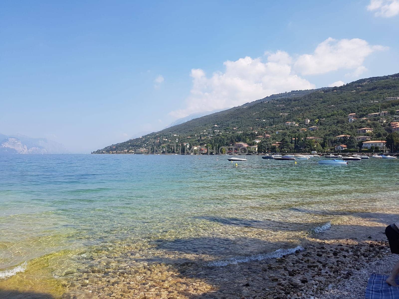 Badebucht, Torri del Benaco, Gardasee