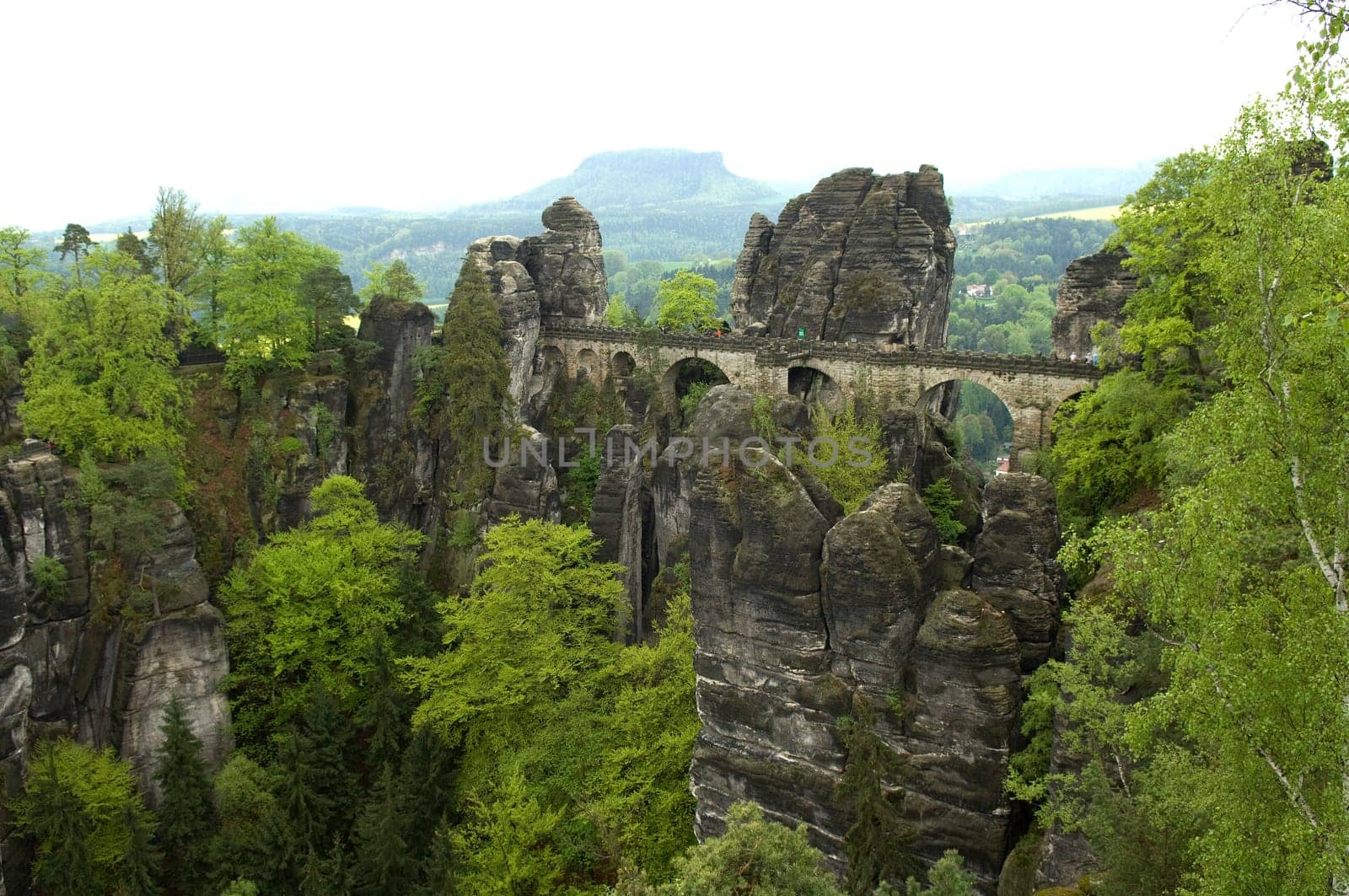 Basteibruecke, Lilienstein