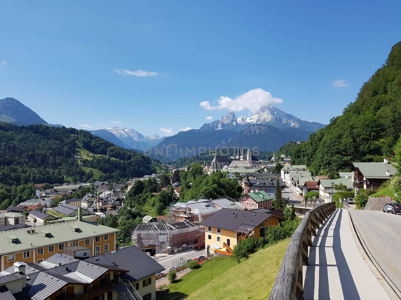 Berchtesgaden, Aussicht, Panoramastrasse, Oberbayern