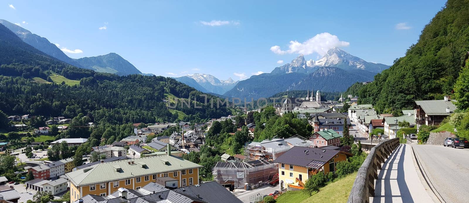 Berchtesgaden, Aussicht, Panoramastrasse, Oberbayern