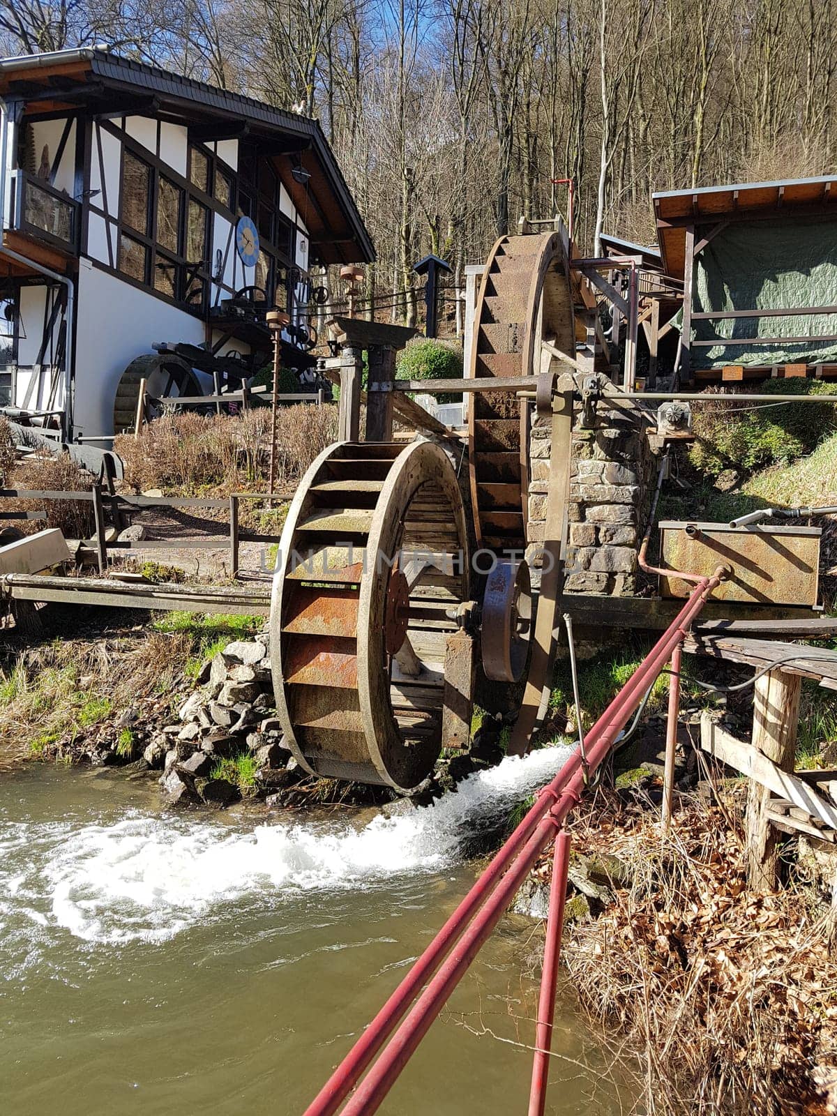 Muehlenrad, Muehle, Wassermuehle