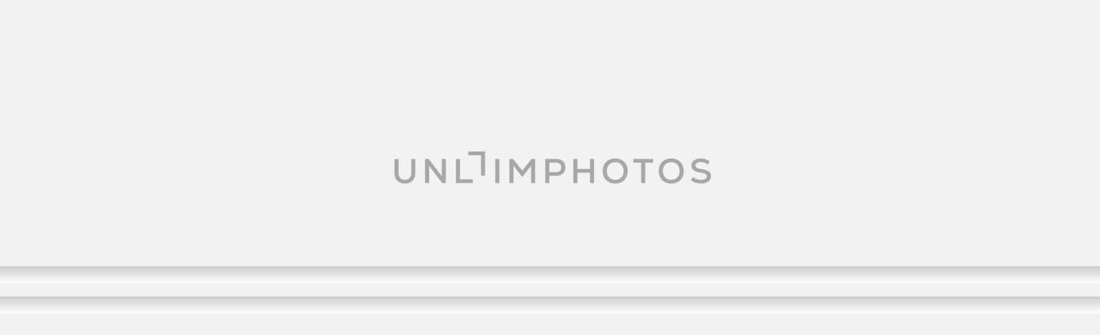 White vector panoramic background with straight lines