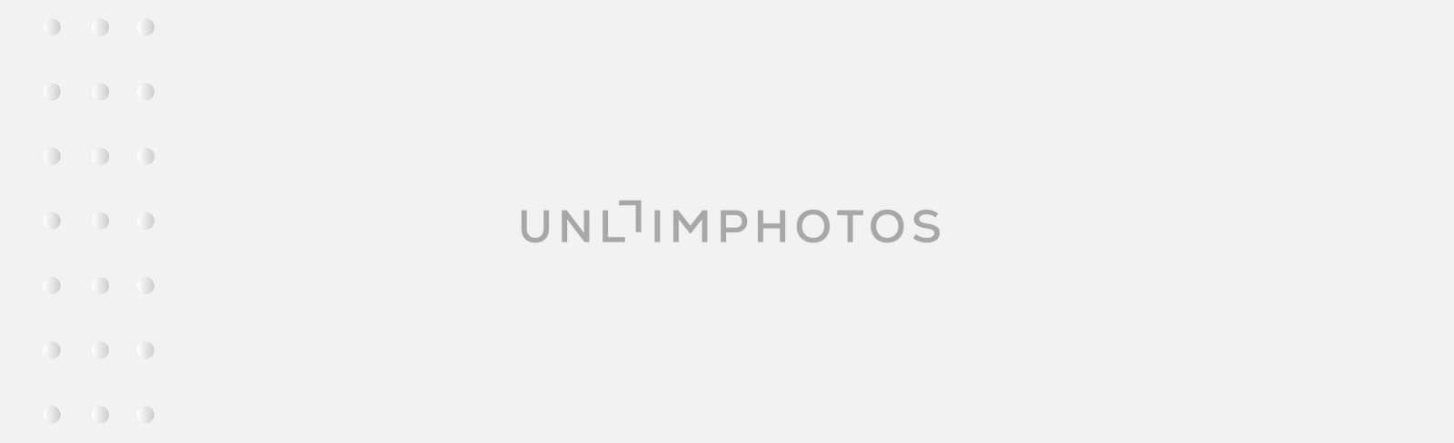 White panoramic background with straight lines and holes