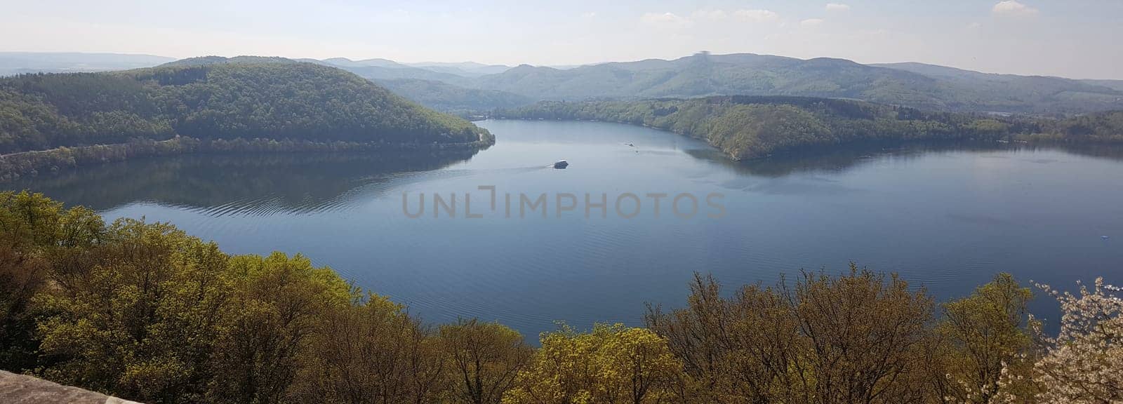 Edersee, Waldeck, Panorama, Ederstausee, Ferienregion