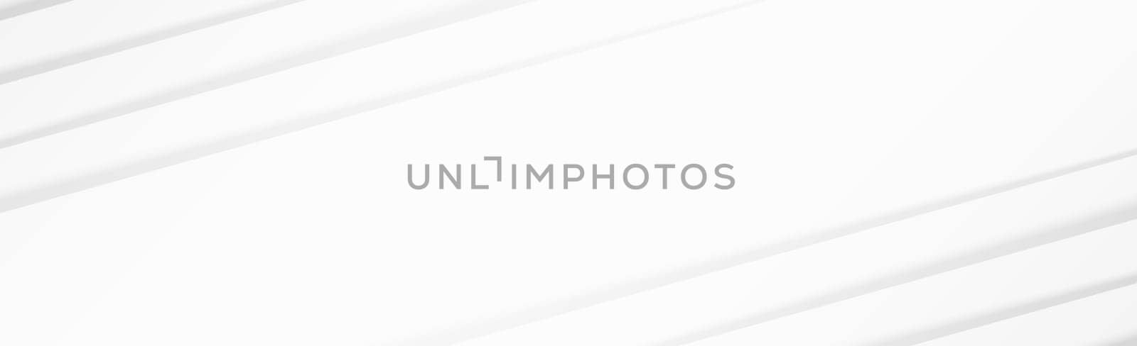 White vector panoramic background with straight lines