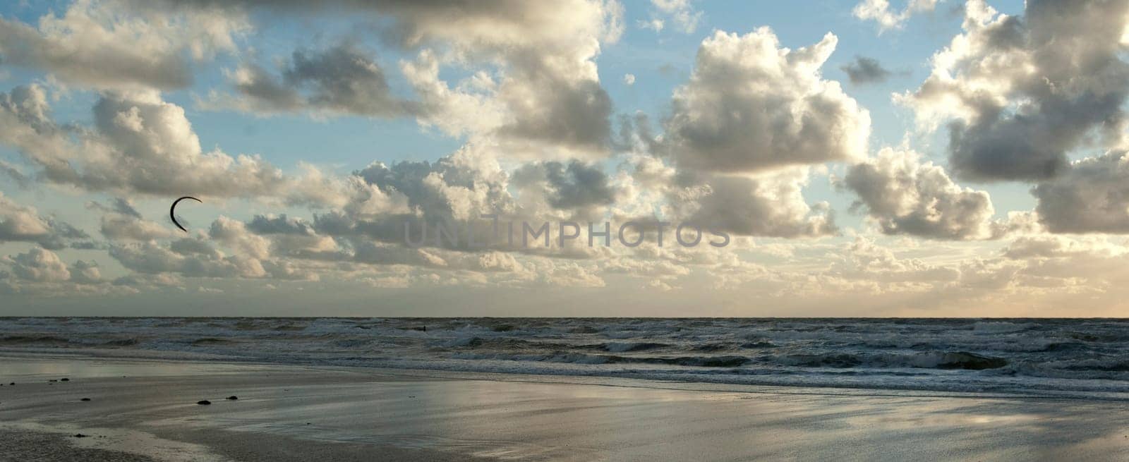 Kitesurfer, Lenkdrachensegeln, Sankt Peter-Ording