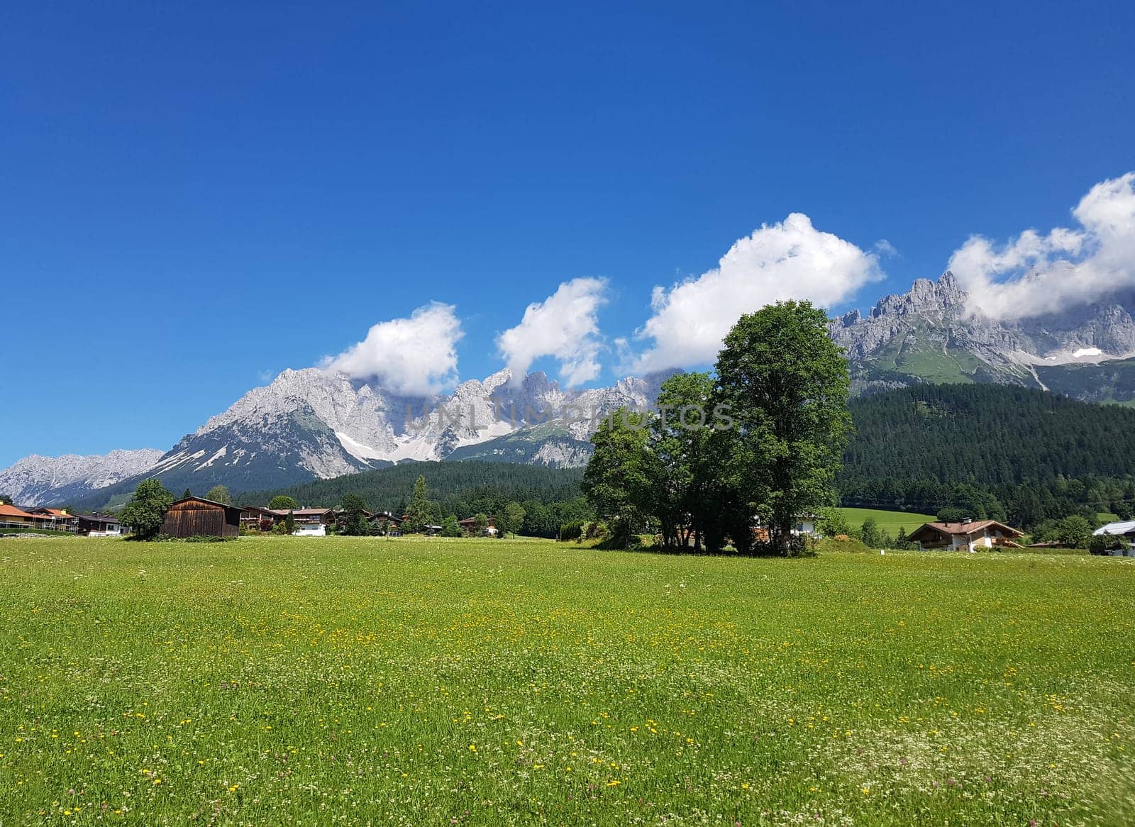 Wilder Kaiser, Tirol, Osterreich, Gebirge, Gebirgsstock