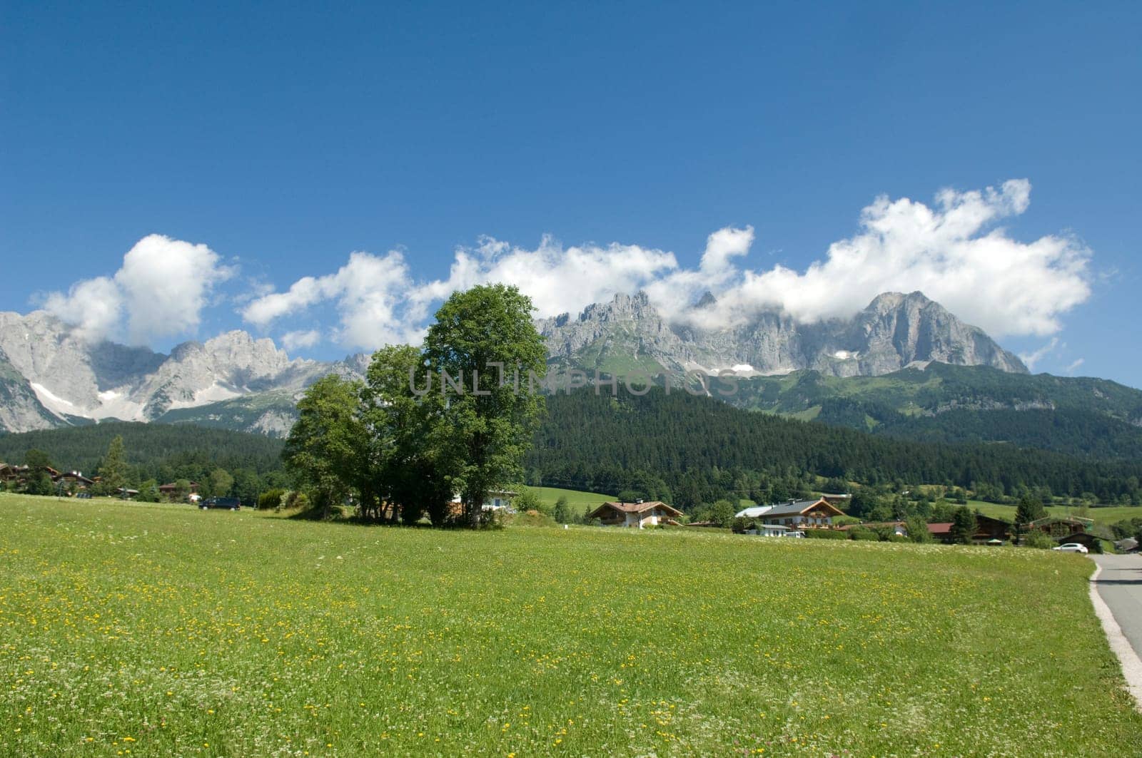 Wilder Kaiser, Tirol, Osterreich, Gebirge, Gebirgsstock