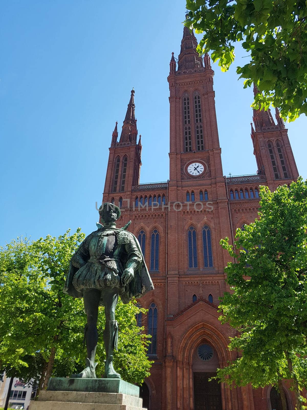 Wilhelm 1. Prinz von Oranien graf von Nassau, Denkmal, Wiesbaden, Marktkirche