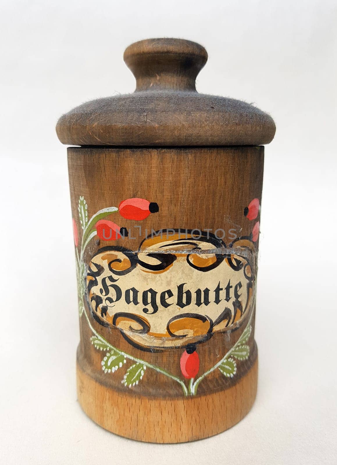Teedose, Tee, Hagebutte, Rosa canina  Dose