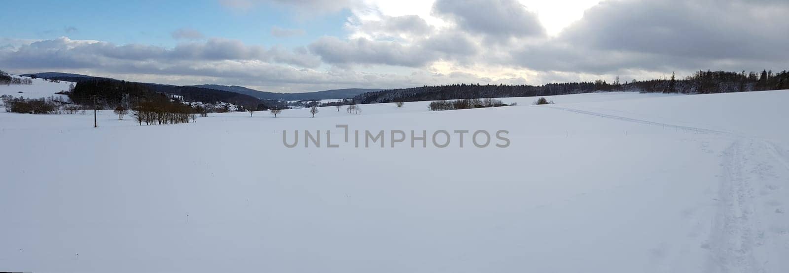 Winterlandschaft, Taunus, Taunusstein