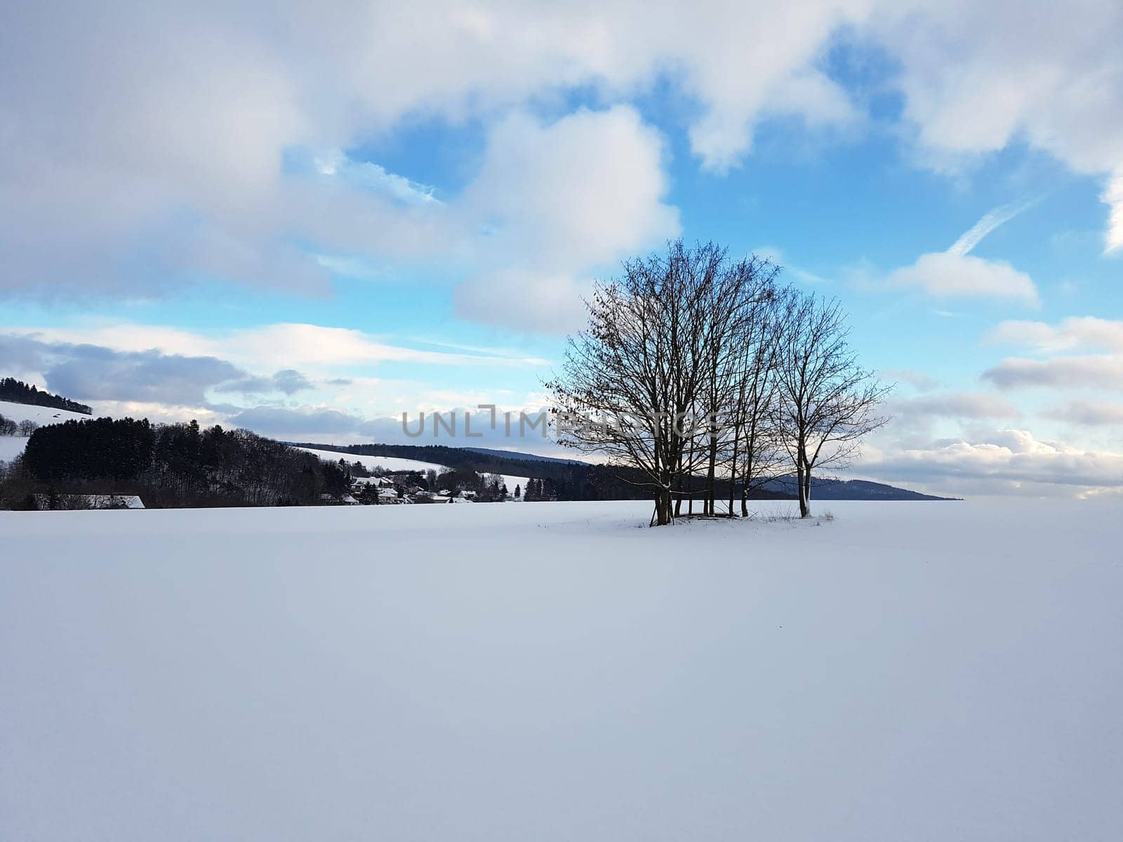 Winterlandschaft, Taunus, Taunusstein