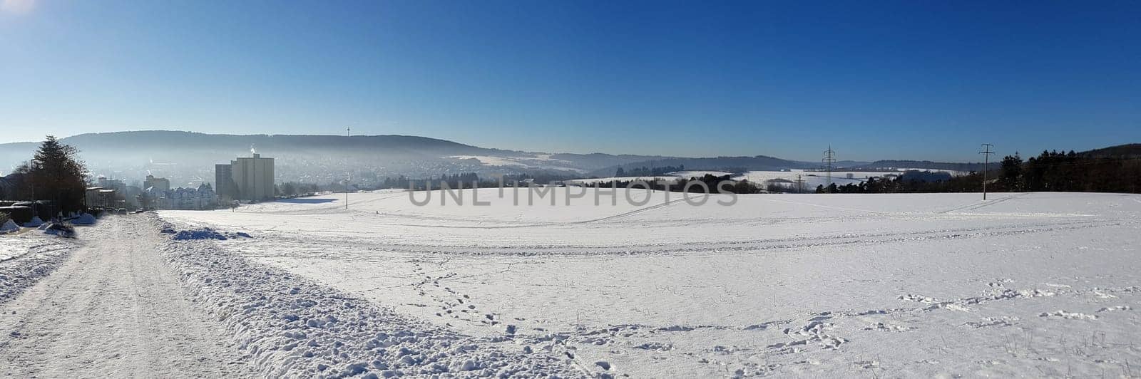 Winterlandschaft, Taunus, Taunusstein