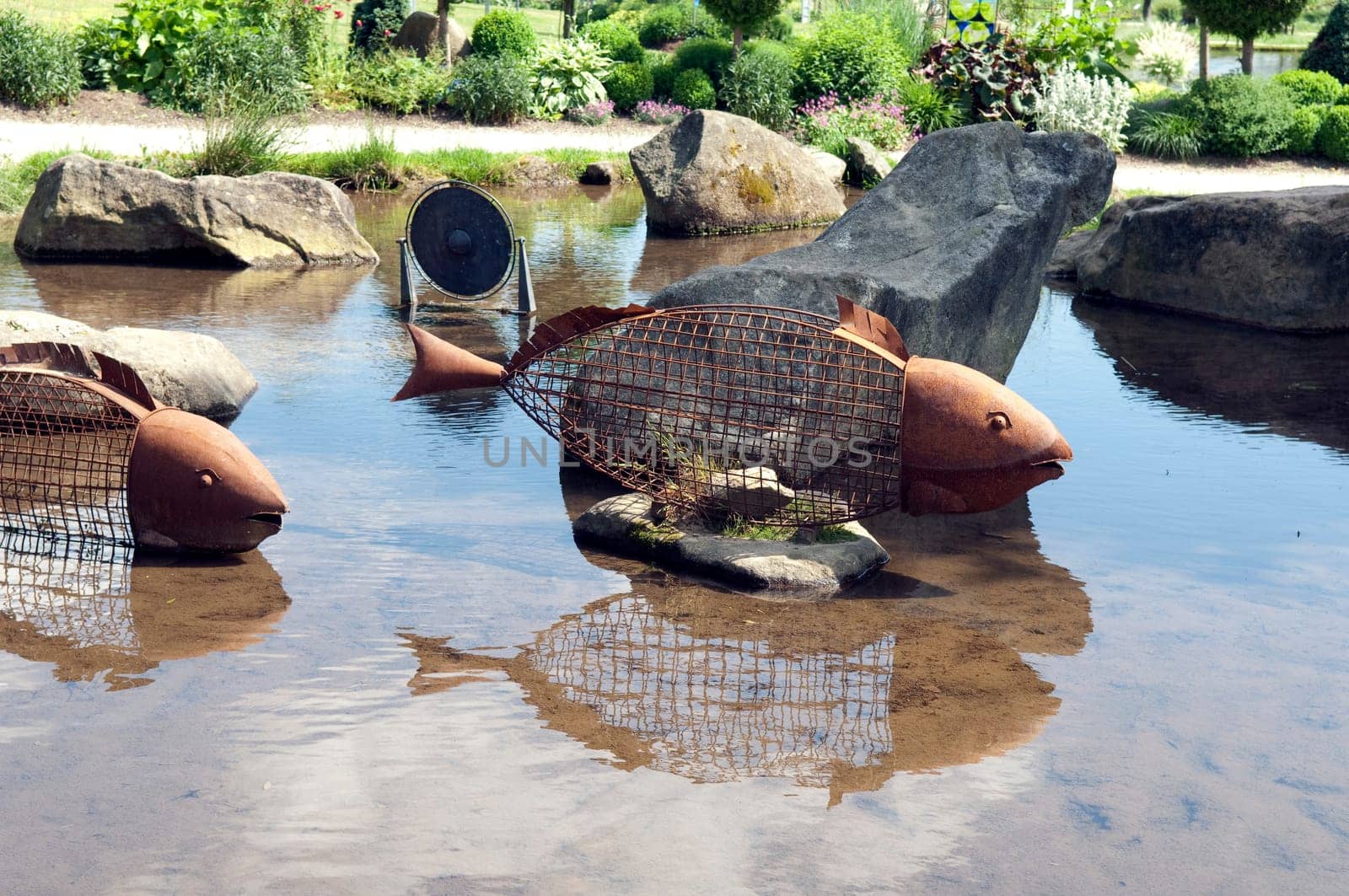 Glasgarten, Arnbruck, Kunstwerke