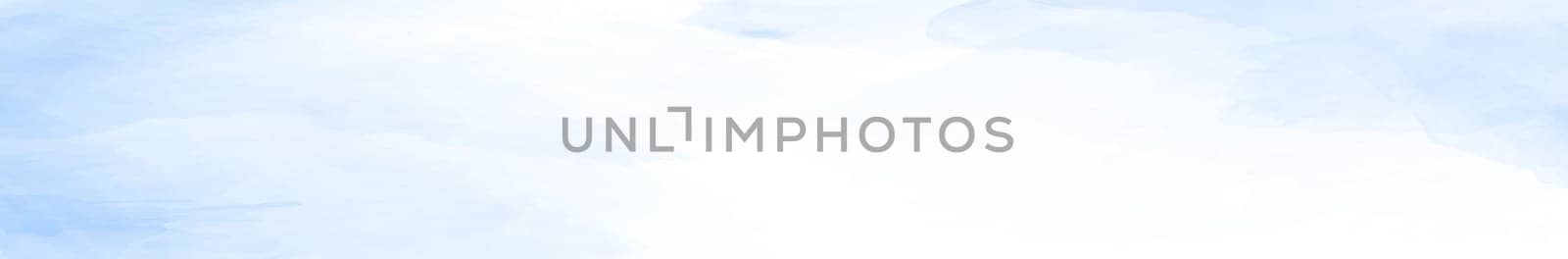Panoramic texture of realistic red watercolor on a white background - illustration