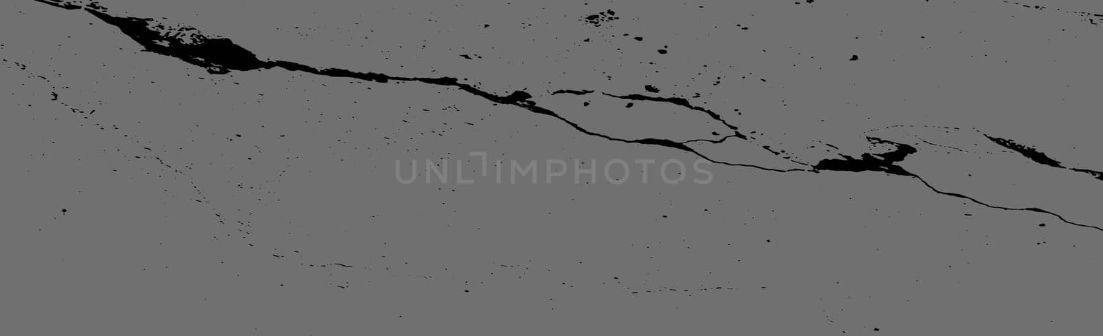 Panoramic texture of realistic gray concrete - Vector illustration