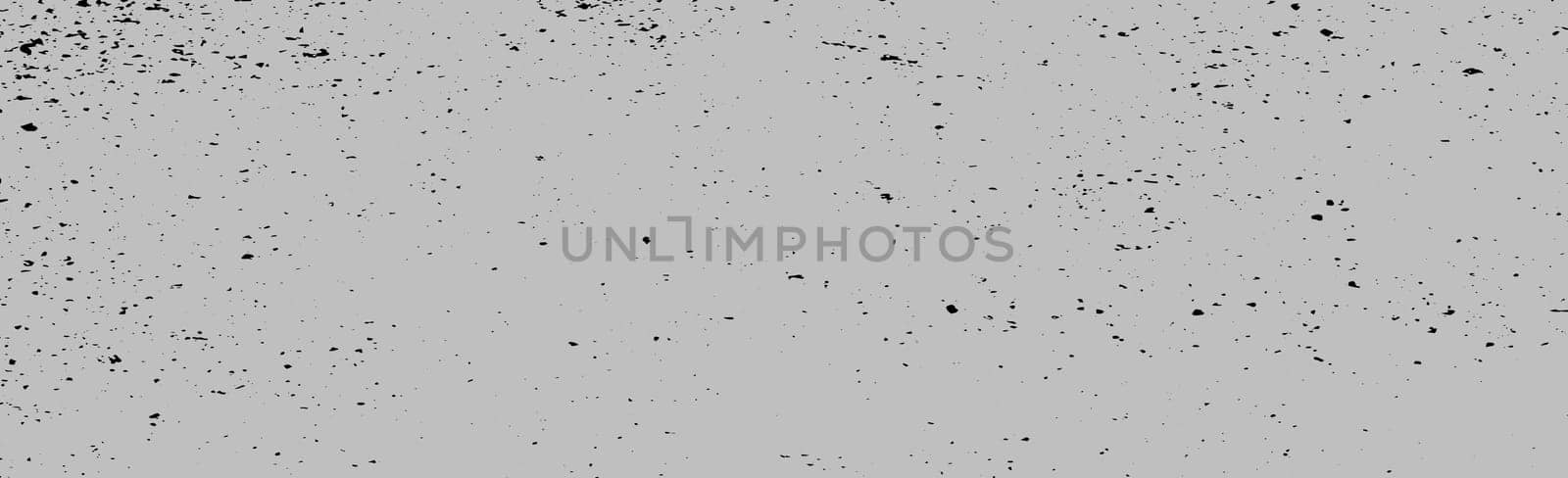 Panoramic texture of realistic gray concrete - Vector illustration
