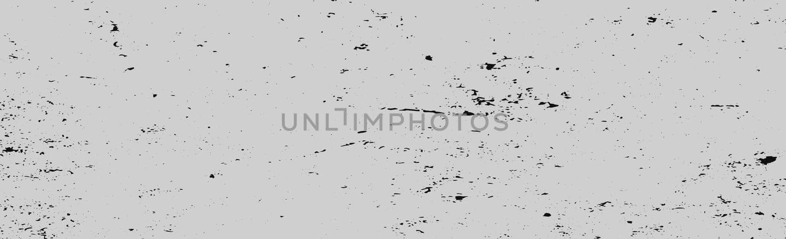 Panoramic texture of realistic gray concrete - Vector illustration