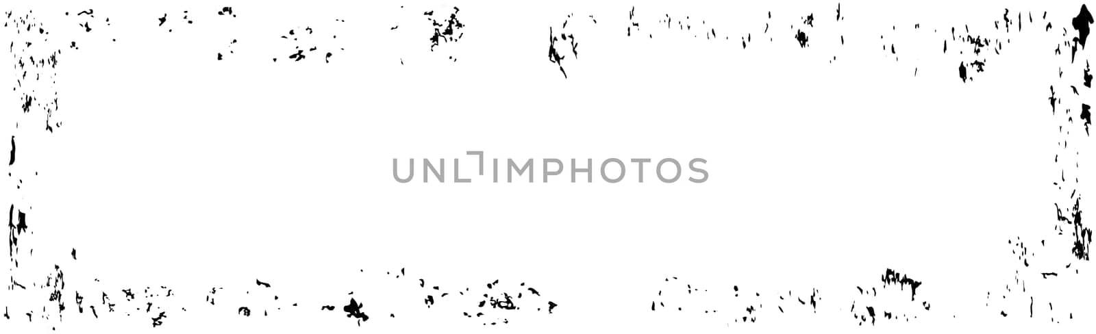 Lots of white splashes on white panoramic background - vector Illustration