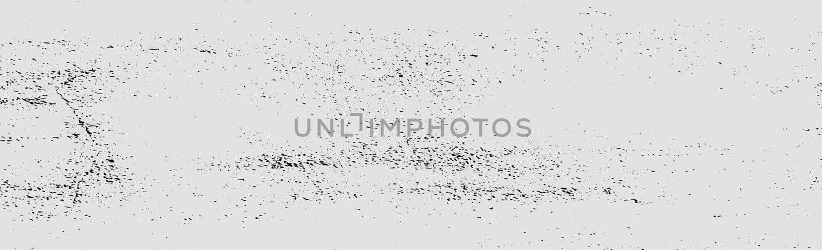 Panoramic texture of realistic gray concrete - Vector illustration