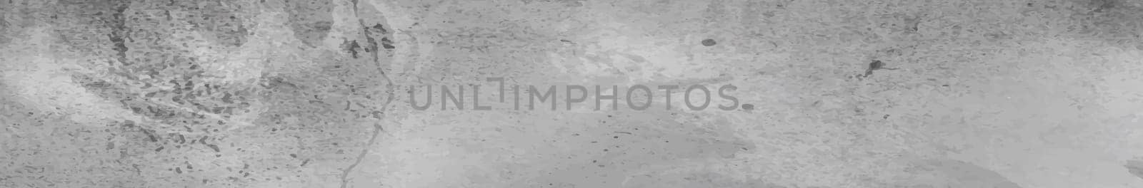 Panoramic texture of realistic gray concrete