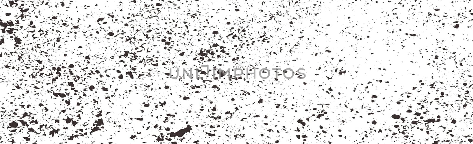 Grunge black lines and dots on a white background - Vector illustration