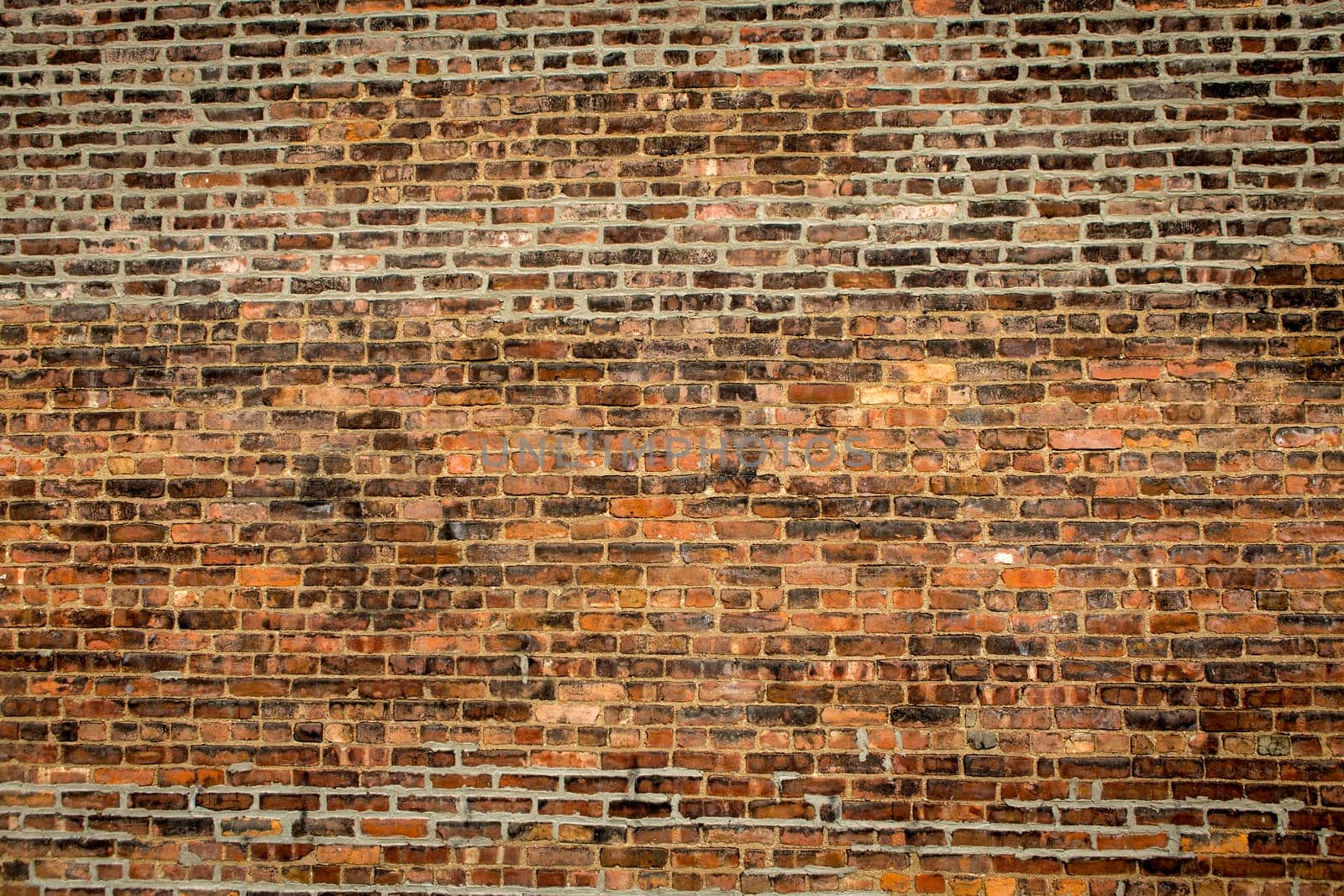 Orange brick wall background