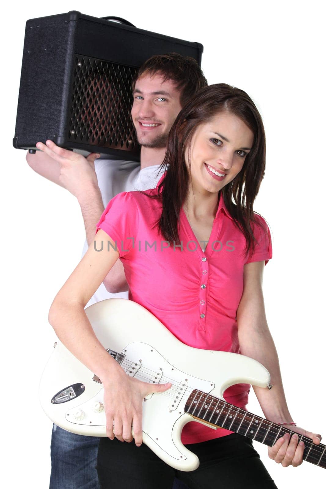 Couple of musicians